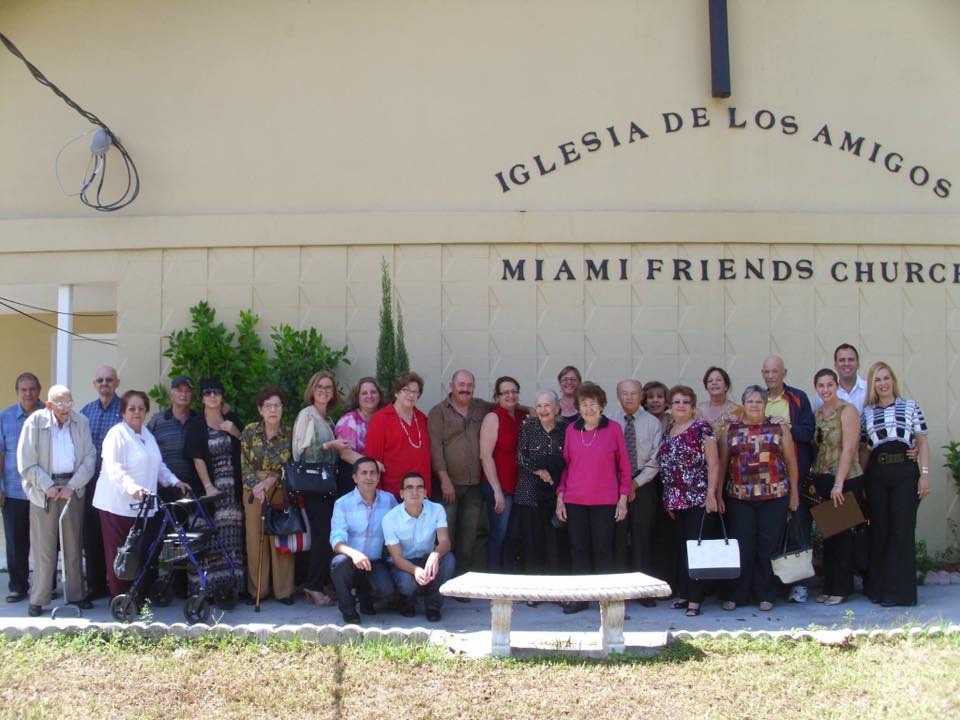 Miami Friends
                          Meeting, Miami Florida celebrating World
                          Quaker Day